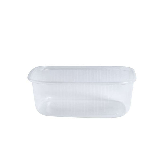 Boîte rectangulaire transparente en plastique PP 110x80mm H40mm 200ml - 1000Pcs