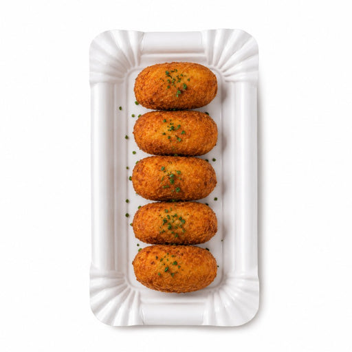 Assiette rectangulaire en carton blanc 160x105mm-2000Pcs
