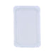 Assiette rectangulaire en carton blanc 130x200mm-1500Pcs