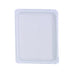 Assiette rectangulaire en carton vierge blanc 225gsm 200x165mm-1000Pcs