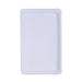 Assiette rectangulaire en carton recyclé blanc  330x190mm-250Pcs