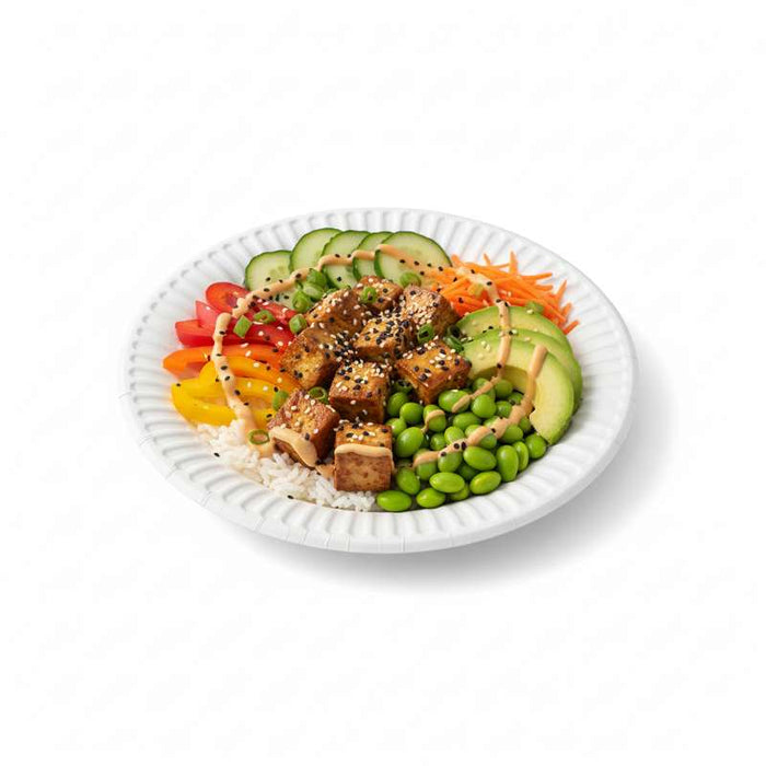 Assiette en carton blanc ronde Ø150mm - 1000Pcs