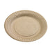 Assiette ronde en carton brun  H11mm-2000Pcs