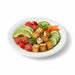 Assiette ronde en carton blanc   H25mm-200Pcs