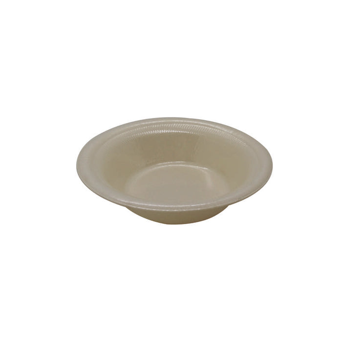 Coupelle ronde isolante couleur sable en polystyrène expansé Ø130mm H32mm 150ml - 1000Pcs