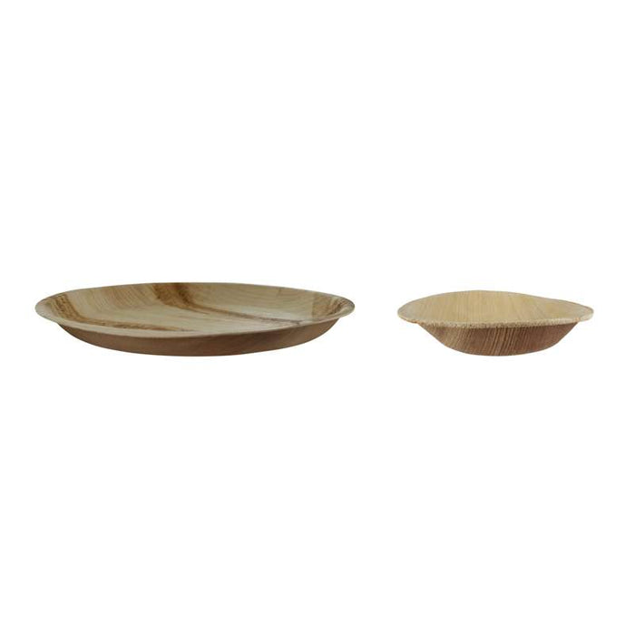 Assiette en feuille de palmier ronde Ø300mm H25mm - 100Pcs