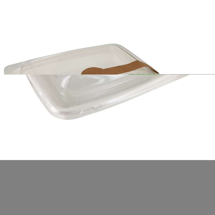 Saladier carré blanc en pulpe  235x235mm H28mm 1000ml-200Pcs