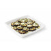 Saladier carré blanc en pulpe  235x235mm H28mm 1000ml-200Pcs