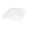 Couvercle plat transparent en plastique PET   H28mm-100Pcs