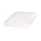 Couvercle plat transparent en plastique PET   H28mm-100Pcs