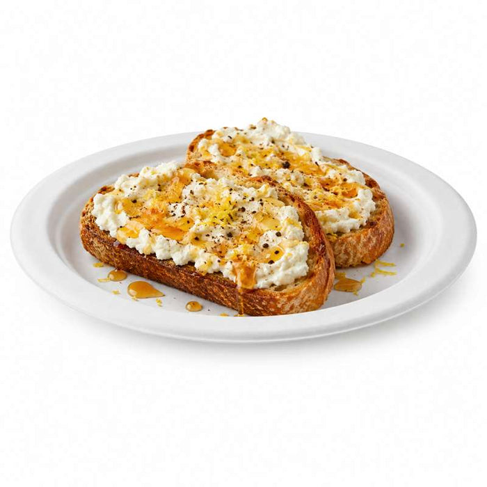 Assiette en pulpe blanche ronde Ø160mm - 1000Pcs