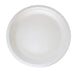 Assiette ronde blanche en pulpe  H23mm-500Pcs