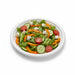 Assiette ronde blanche en pulpe   H21mm-500Pcs