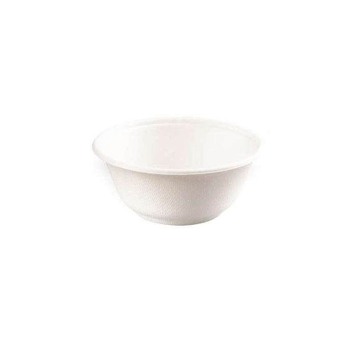 Bol rond blanc en pulpe   H48mm 350ml-500Pcs