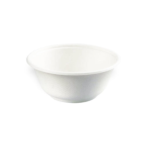 Bol rond blanc en pulpe   H48mm 350ml-500Pcs