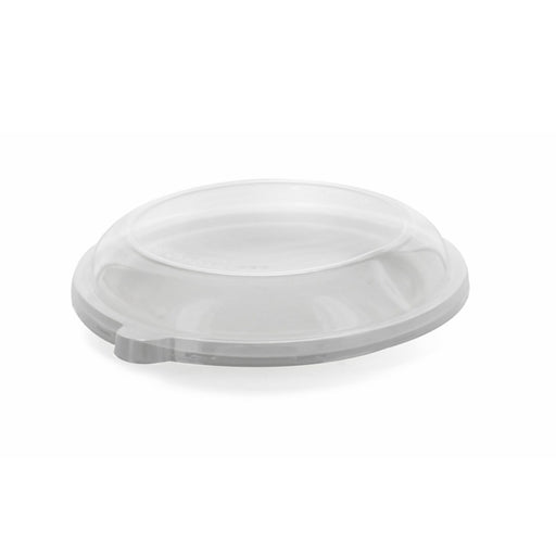 Couvercle plat transparent en plastique PET   H25mm-100Pcs