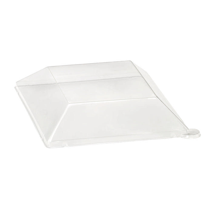 Couvercle RPET transparent  160x160mm H38mm-250Pcs