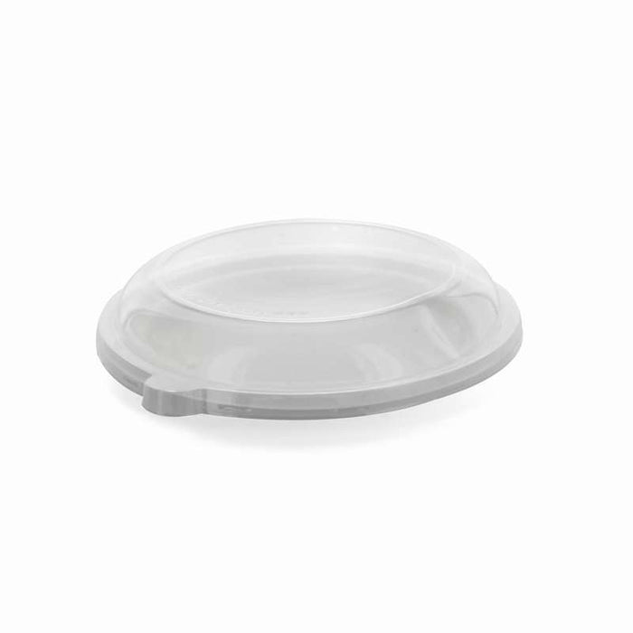 Couvercle rond en PET transparent pour assiette en pulpe Ø170mm - 1000Pcs