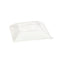 Couvercle plat transparent en plastique PET 200x200mm H50mm-250Pcs