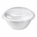 Couvercle plat transparent en plastique PET  H20mm-500Pcs