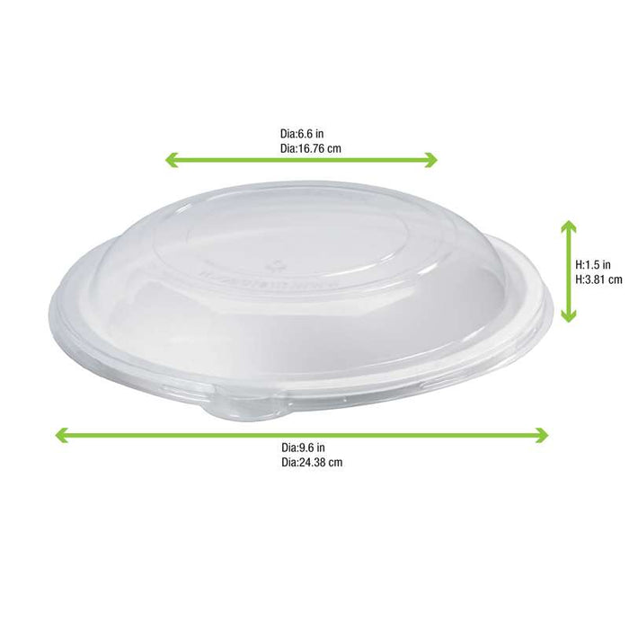 Couvercle plat transparent en plastique PET  H0,3mm-100Pcs