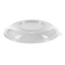 Couvercle plat transparent en plastique PET-250Pcs
