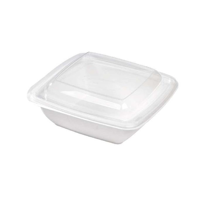Couvercle plat transparent en plastique PET 205x205mm-300Pcs