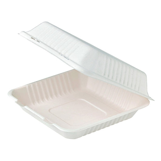 Coquille blanche en pulpe  220x204mm H84mm 850ml-200Pcs