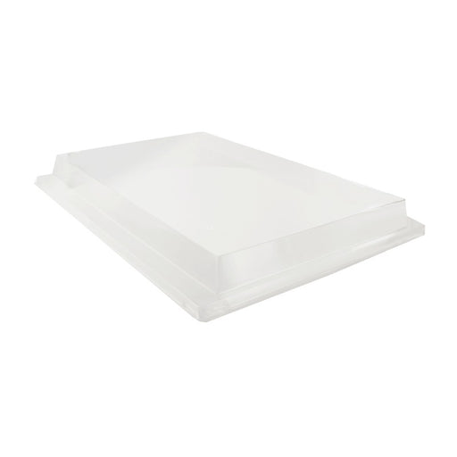 Couvercle plat transparent en plastique PET 380x280mm H40mm-50Pcs