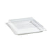 Couvercle plat transparent en plastique PET 275x265mm H33mm-200Pcs