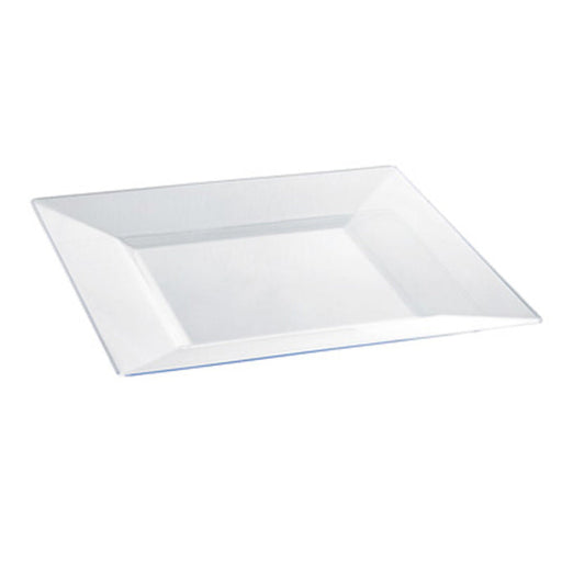 Plato hondo cuadrado reutilizable y microondable en PP 280x280mm A40mm - 10Uds