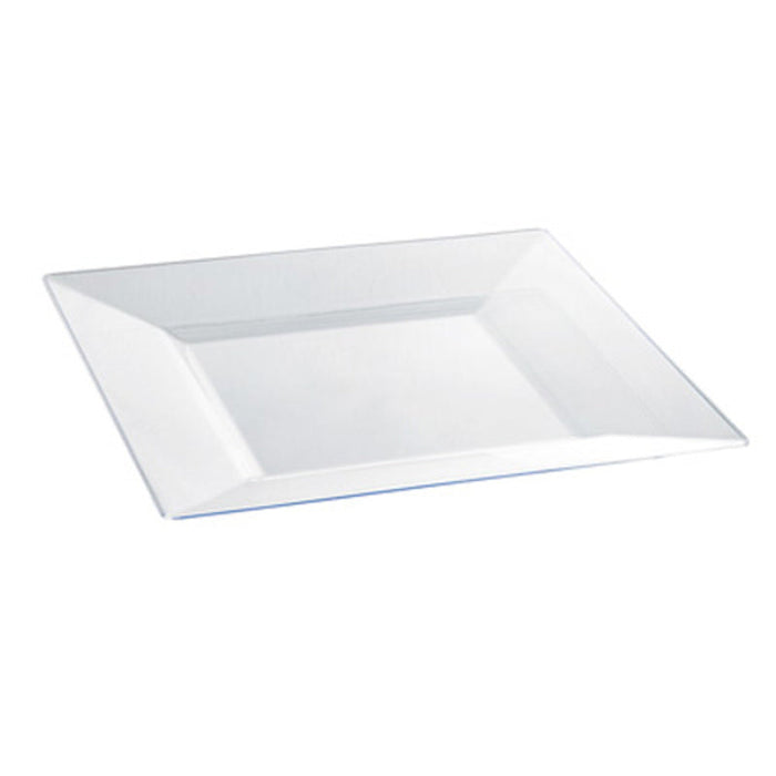 Plato hondo cuadrado reutilizable y microondable en PP 280x280mm A40mm - 10Uds