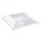 Couvercle PET transparent  220x220mm H40mm-60Pcs