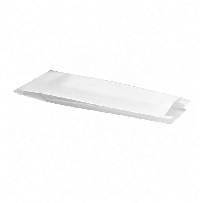 Sac à pain papier kraft blanc  100x40mm H580mm-1000Pcs