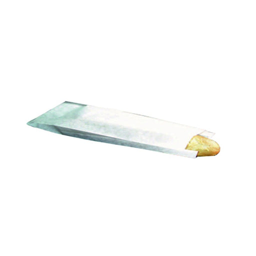 Sac à pain papier kraft blanc  100x40mm H580mm-1000Pcs