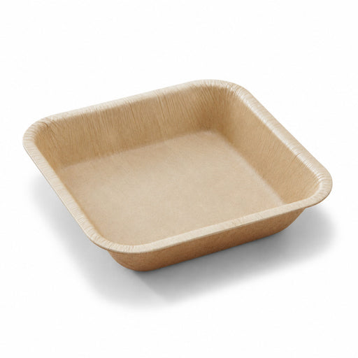 Bol carré en palmier  120x120mm H30mm 180ml-100Pcs