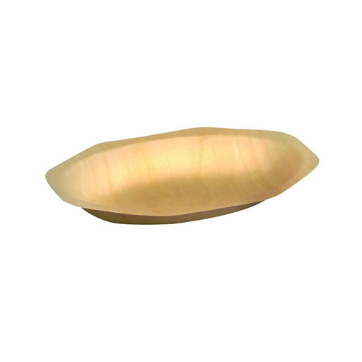 Assiette ovale en bois "Scandinavie"  195x125mm H25mm-500Pcs