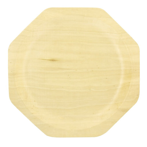 Assiette octogonale en bois "Scandinavie"  260x220mm-200Pcs