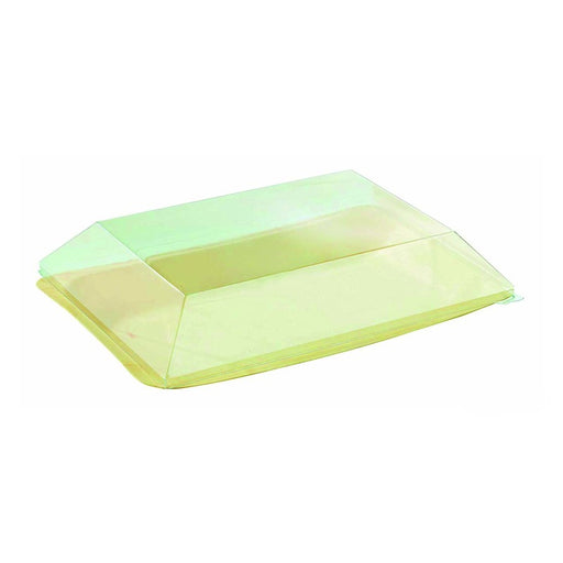 Couvercle Dôme Scandinavie transparent en plastique PET 205x135mm H38mm-500Pcs