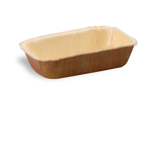 Bol rectangulaire en palmier  130x65mm H30mm-200Pcs