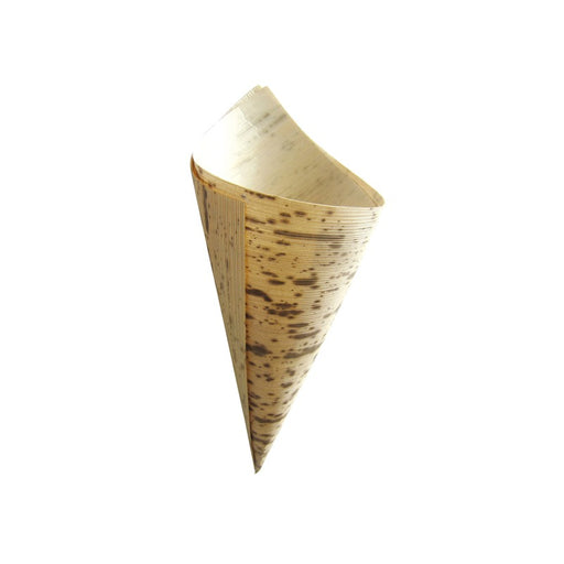 Cône en feuille de bambou   H130mm 44ml-1000Pcs