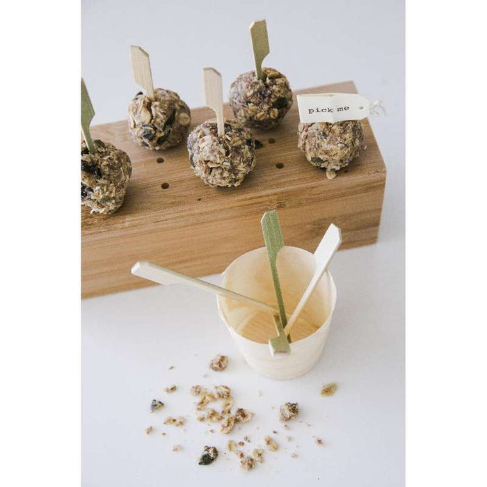 Mini gobelet bois   H45mm-1000Pcs