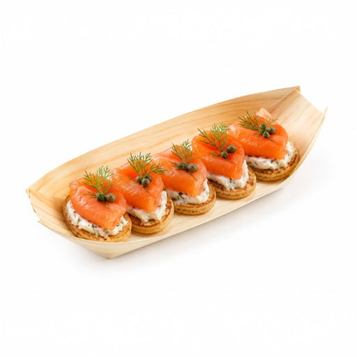 Barquette bateau bois  245x115mm H27mm-500Pcs