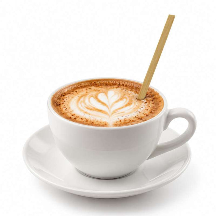 Spatule à café en bambou   H110mm-5000Pcs