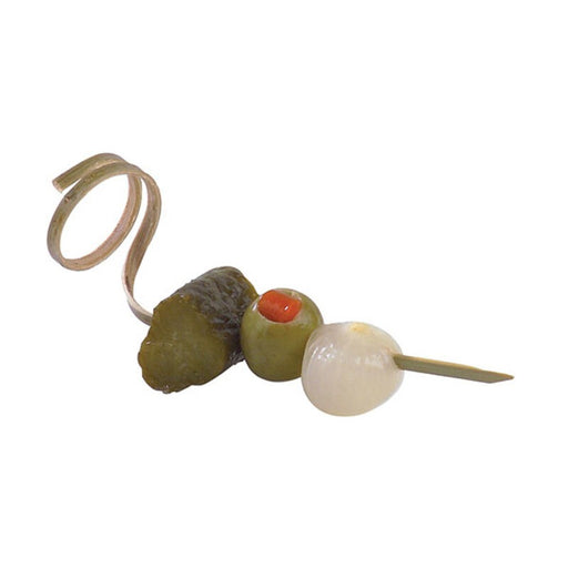 Pique bambou avec une extrémité en boucle  H90mm - 2000Pcs