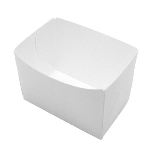 Barquette en carton blanc  90x60mm H40mm 300ml-250Pcs
