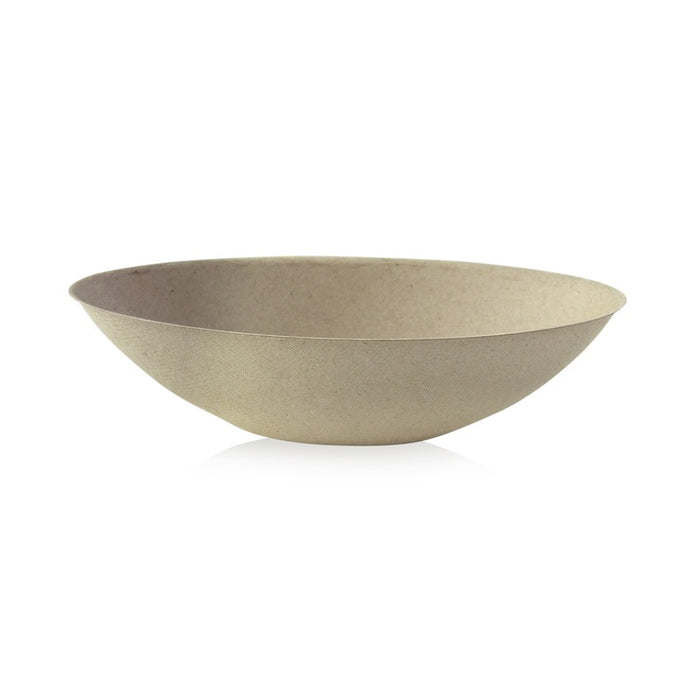 Bol ovale brun en pulpe "BioNchic"  240x145mm H63mm 1000ml-250Pcs
