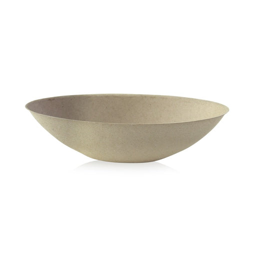 Bol ovale brun en pulpe "BioNchic"  270x165mm H77mm 1500ml-100Pcs
