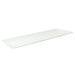 Plateau rectangulaire blanc en pulpe "BioNchic"  400x150mm-100Pcs