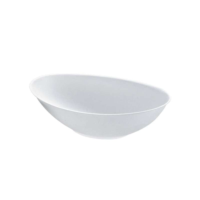 Bol ovale blanc en pulpe "BioNchic" 225x135mm H55mm 750ml-250Pcs